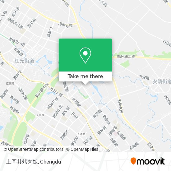 土耳其烤肉饭 map