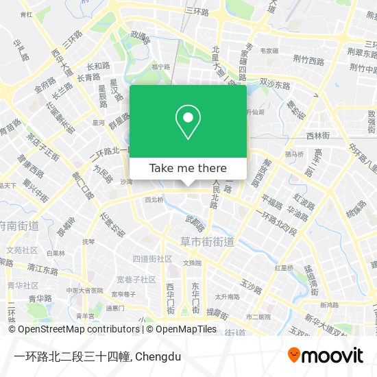 一环路北二段三十四幢 map