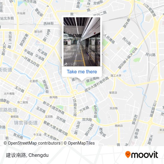 建设南路 map