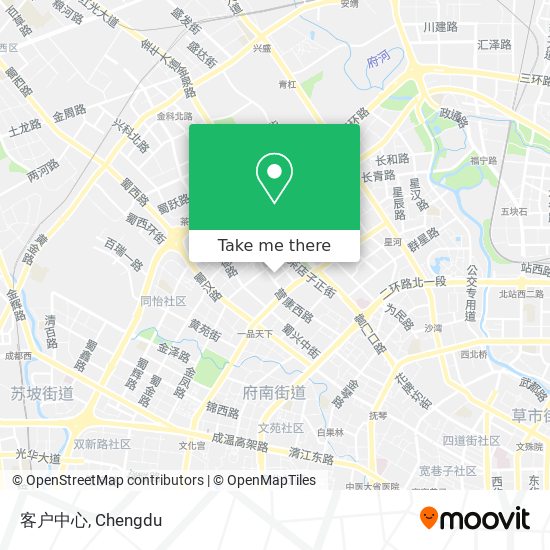 客户中心 map