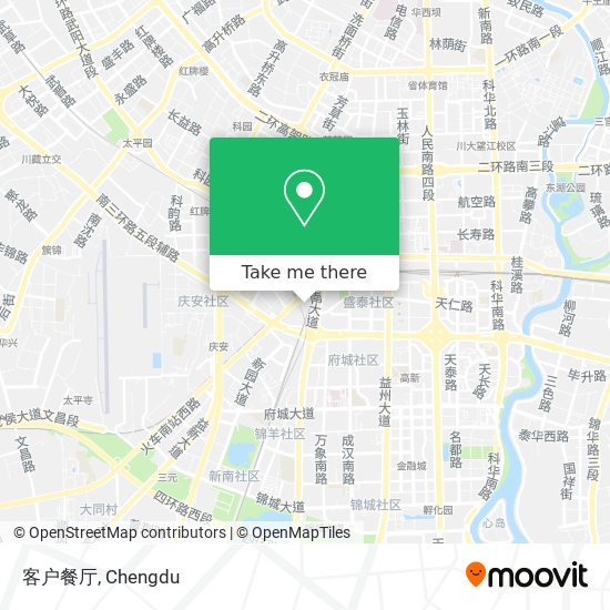 客户餐厅 map