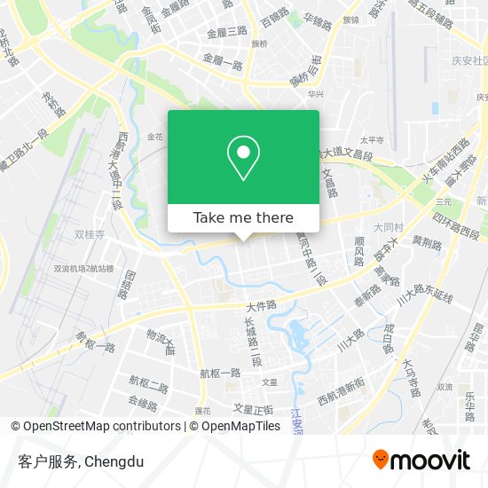 客户服务 map