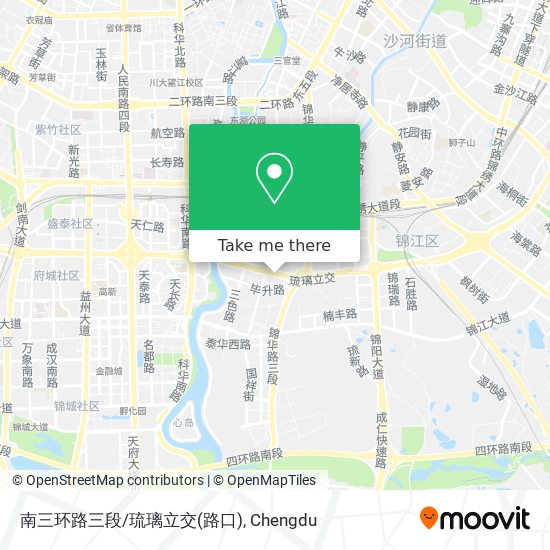 南三环路三段/琉璃立交(路口) map