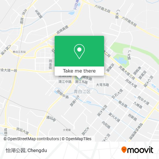 怡湖公园 map