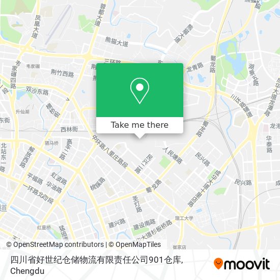 四川省好世纪仓储物流有限责任公司901仓库 map