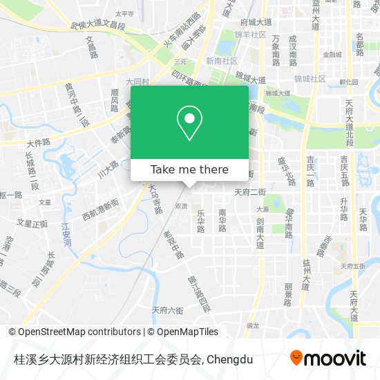 桂溪乡大源村新经济组织工会委员会 map