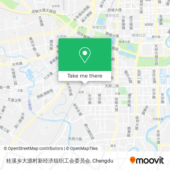 桂溪乡大源村新经济组织工会委员会 map