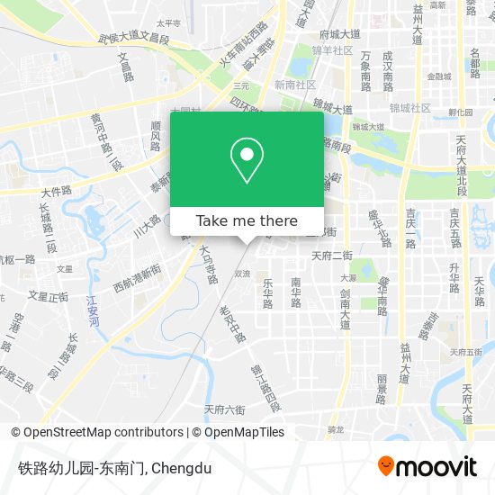 铁路幼儿园-东南门 map