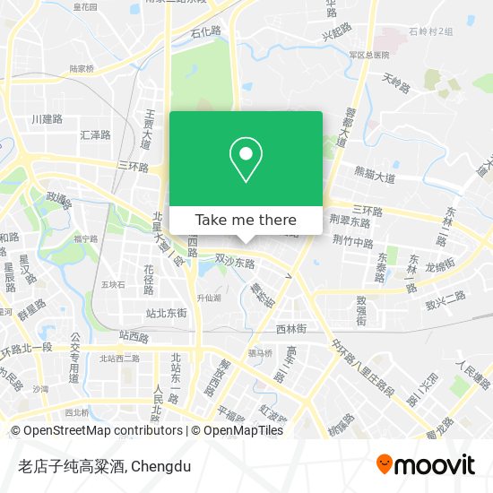 老店子纯高粱酒 map