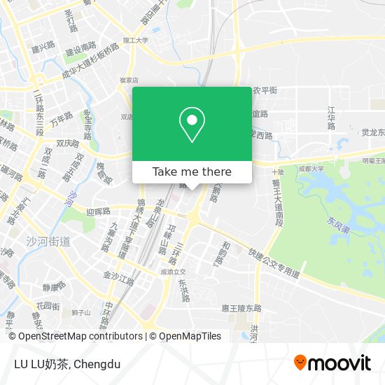 LU LU奶茶 map