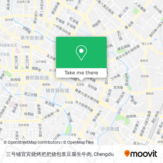 三号铺宜宾烧烤把把烧包浆豆腐生牛肉 map