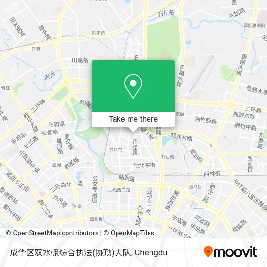 成华区双水碾综合执法(协勤)大队 map