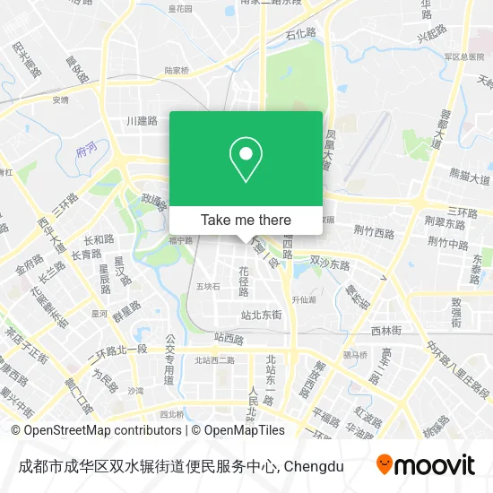 成都市成华区双水辗街道便民服务中心 map