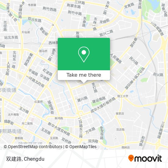 双建路 map