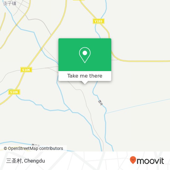 三圣村 map