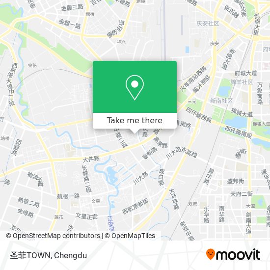 圣菲TOWN map