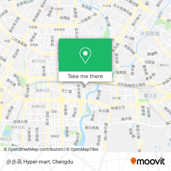 步步高 Hyper-mart map