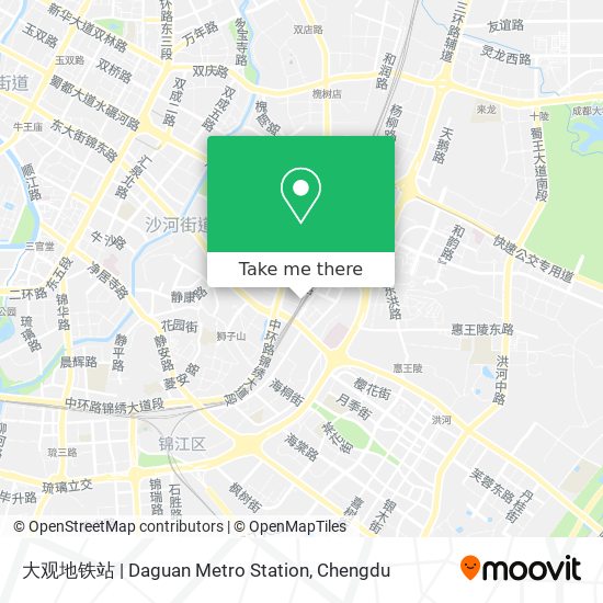 大观地铁站 | Daguan Metro Station map