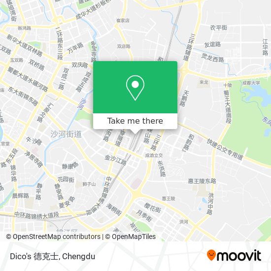 Dico's 德克士 map