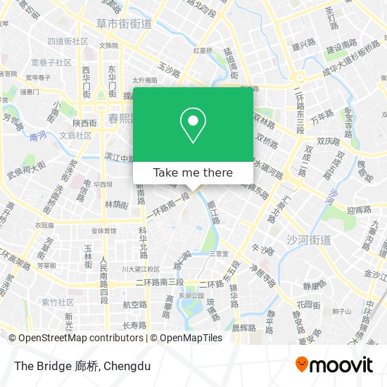 The Bridge 廊桥 map