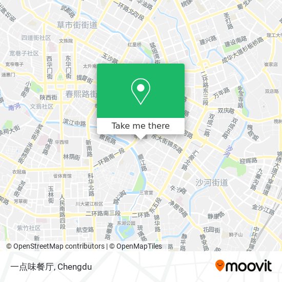 一点味餐厅 map