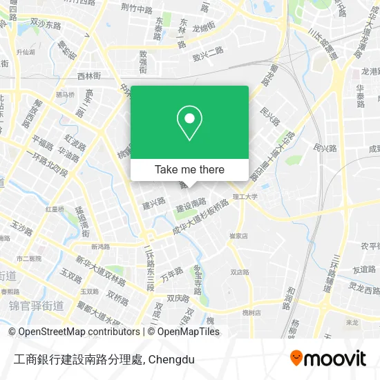 工商銀行建設南路分理處 map