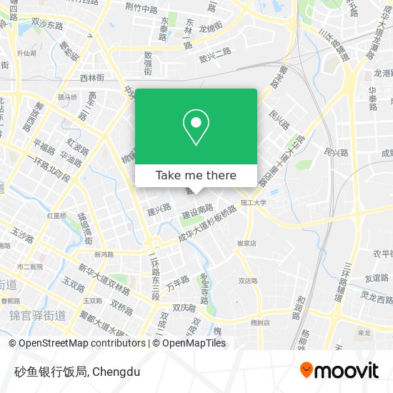 砂鱼银行饭局 map