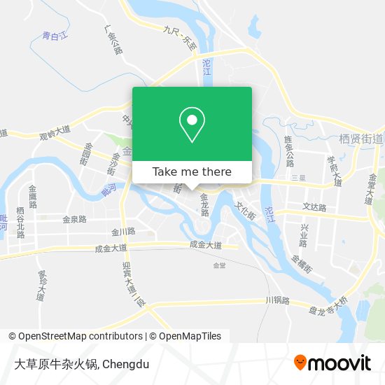 大草原牛杂火锅 map