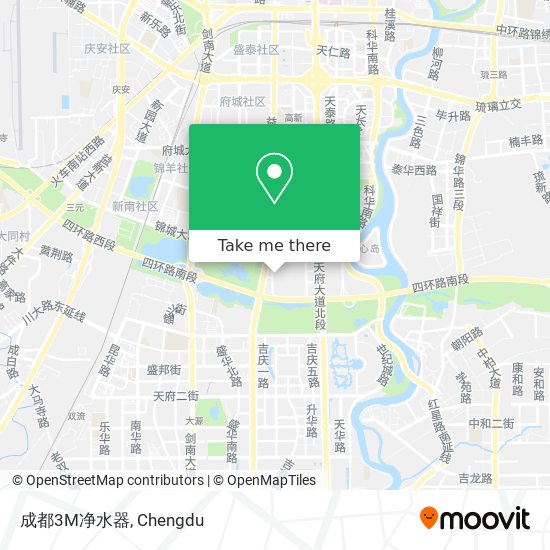 成都3M净水器 map