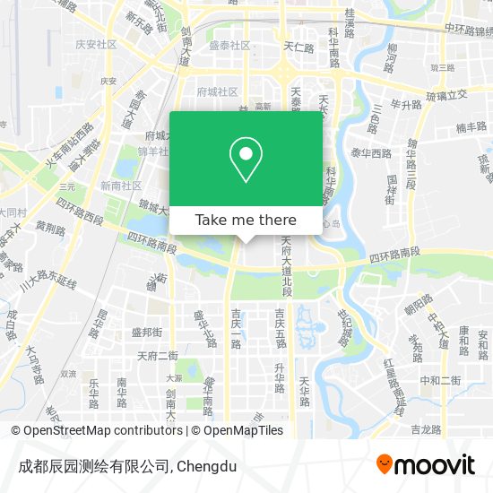 成都辰园测绘有限公司 map