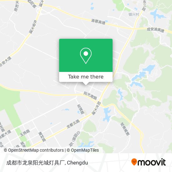 成都市龙泉阳光城灯具厂 map