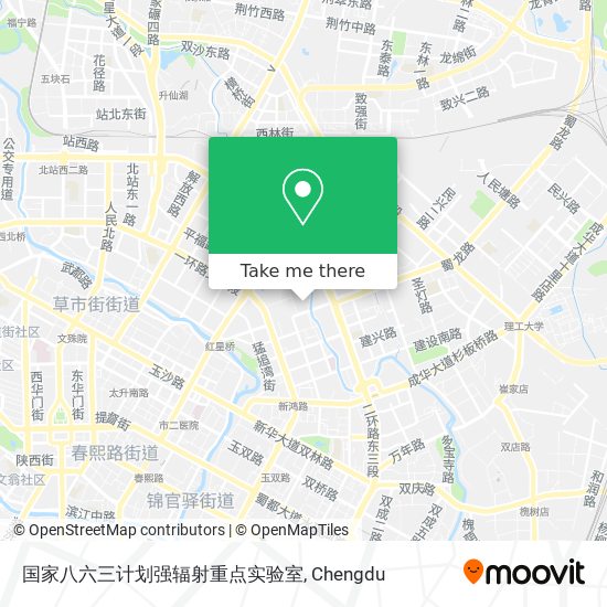 国家八六三计划强辐射重点实验室 map