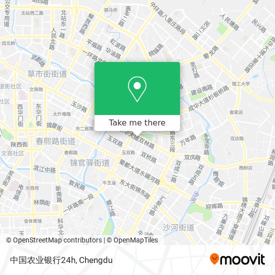 中国农业银行24h map