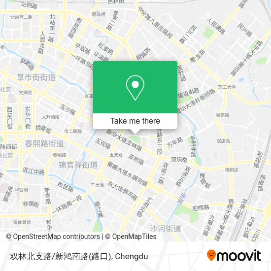 双林北支路/新鸿南路(路口) map