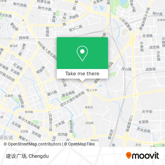 建设广场 map