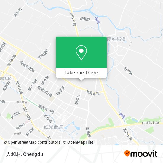 人和村 map