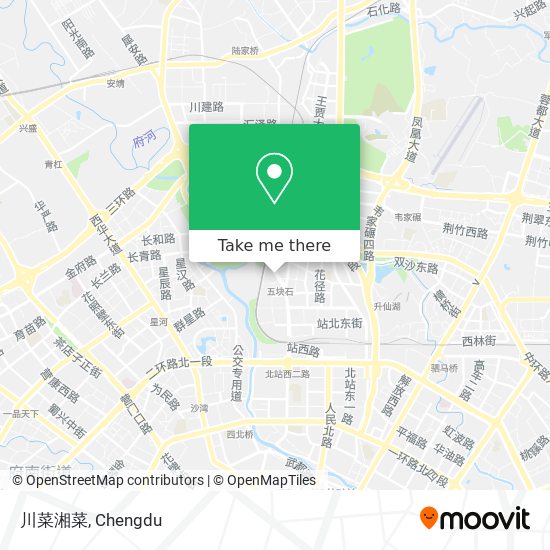 川菜湘菜 map