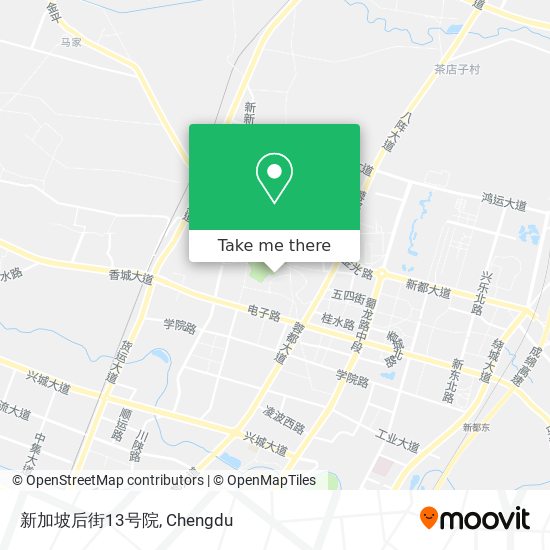 新加坡后街13号院 map