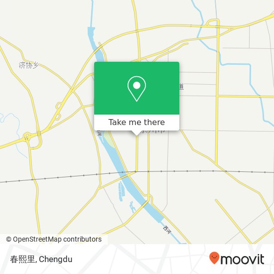 春熙里 map