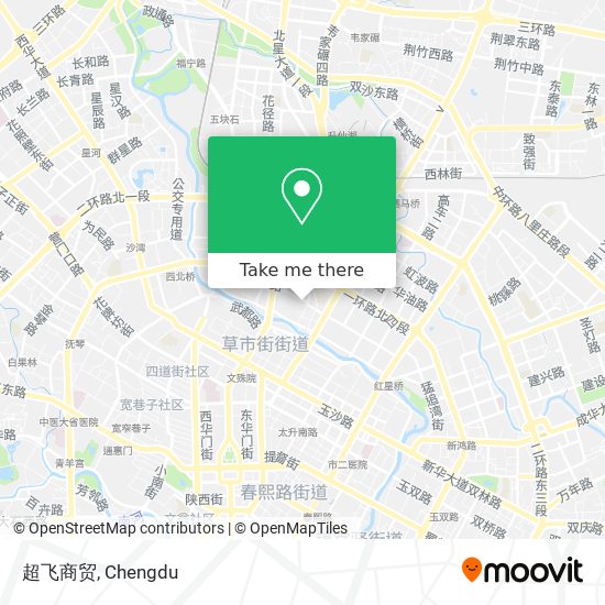超飞商贸 map