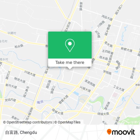 自富路 map