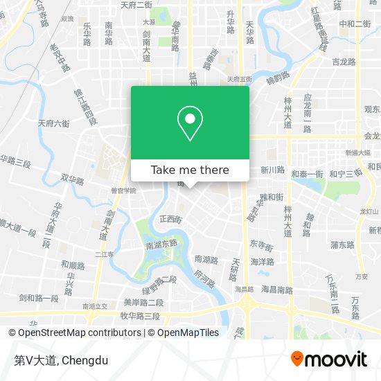 第V大道 map