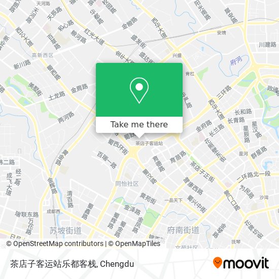 茶店子客运站乐都客栈 map