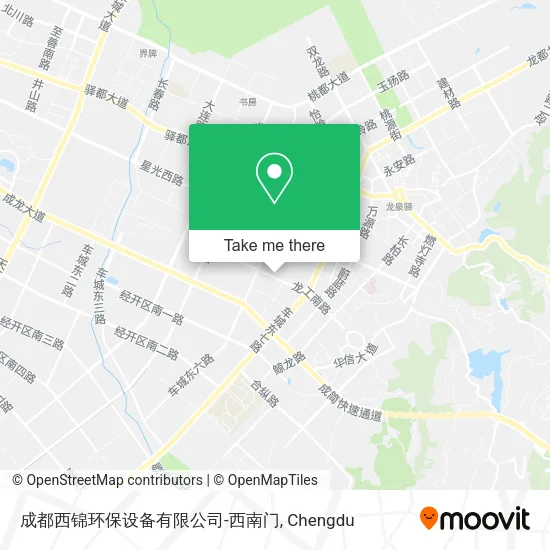 成都西锦环保设备有限公司-西南门 map