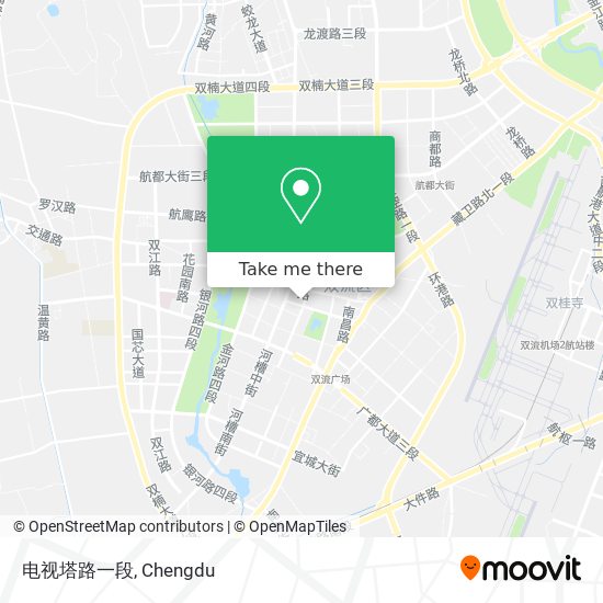 电视塔路一段 map