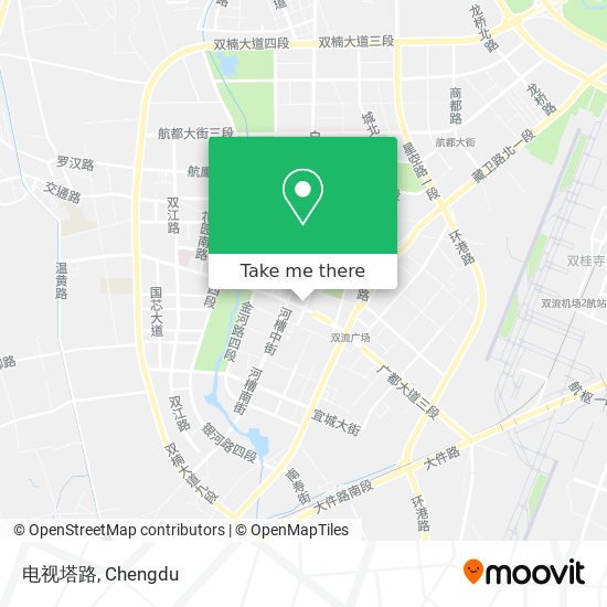 电视塔路 map