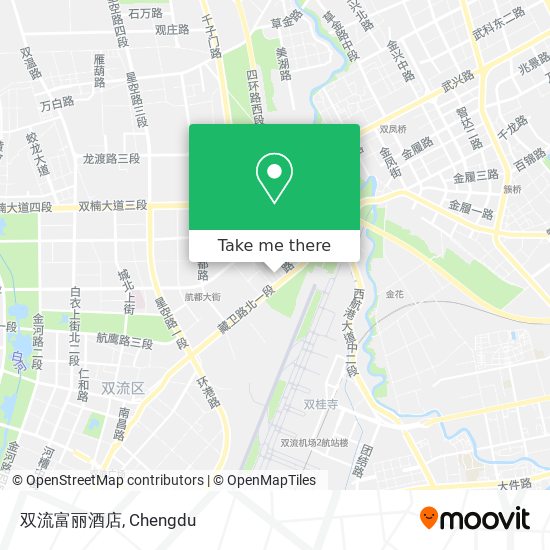 双流富丽酒店 map