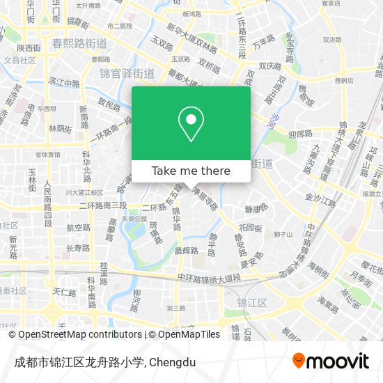 成都市锦江区龙舟路小学 map