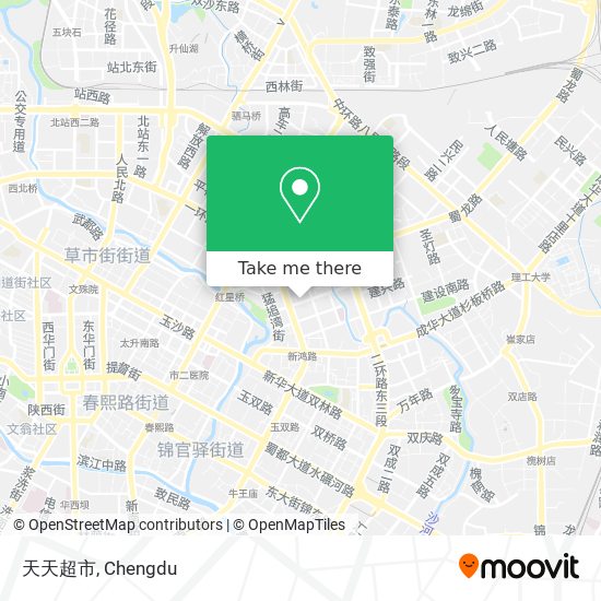 天天超市 map