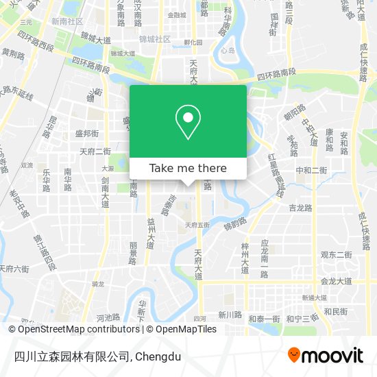 四川立森园林有限公司 map